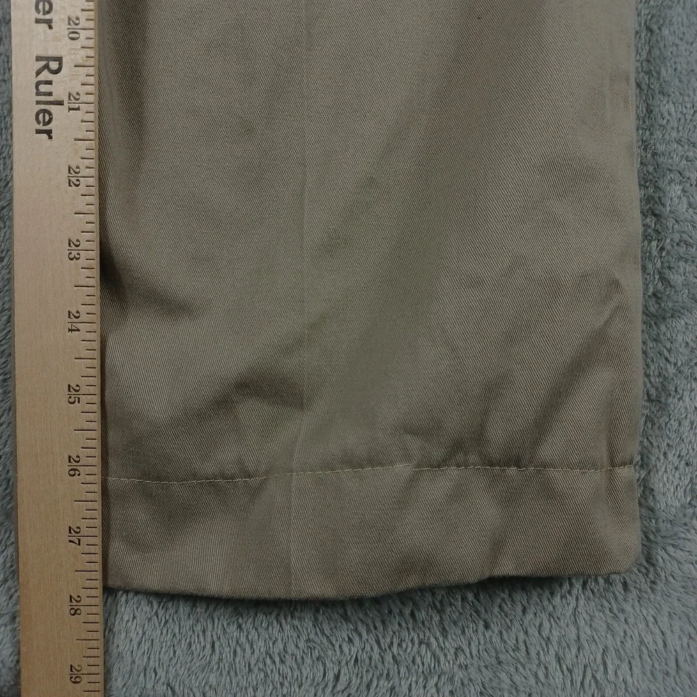 Ariat Pants Mens 33x28 Brown Performance Khaki Chino‎ Pockets Preppy Workwear